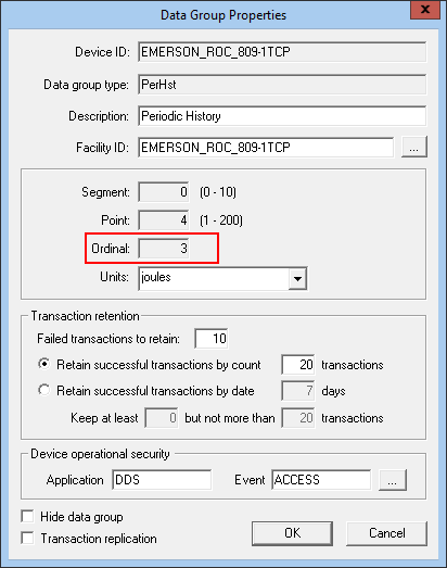 Data Group Properties - Ordinal Data Group Properties - Ordinal